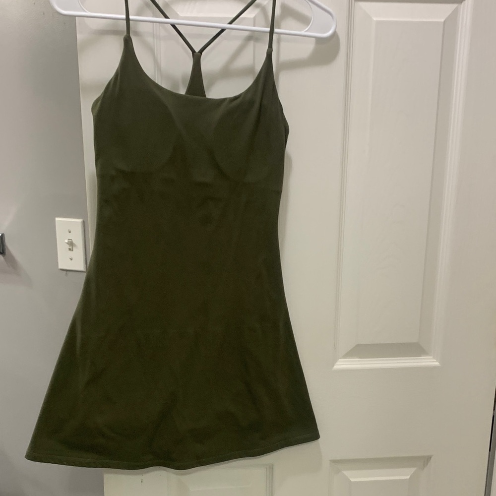 Halara Olive Green Workout Dress XS
